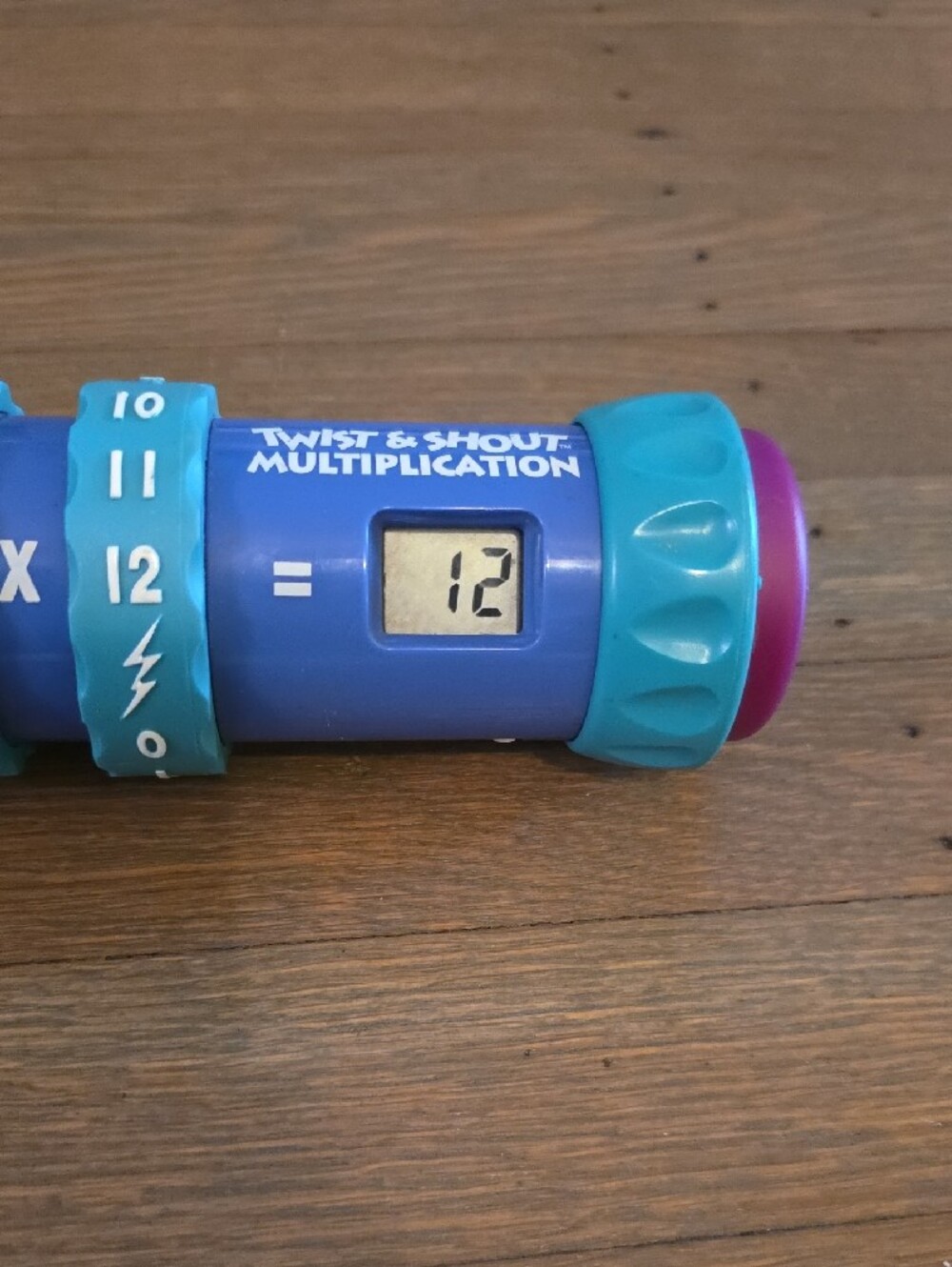 Twist & Shout Multiplication Learning Tool - Vintage 1998 WORKS New Batteries - Picture 2 of 6